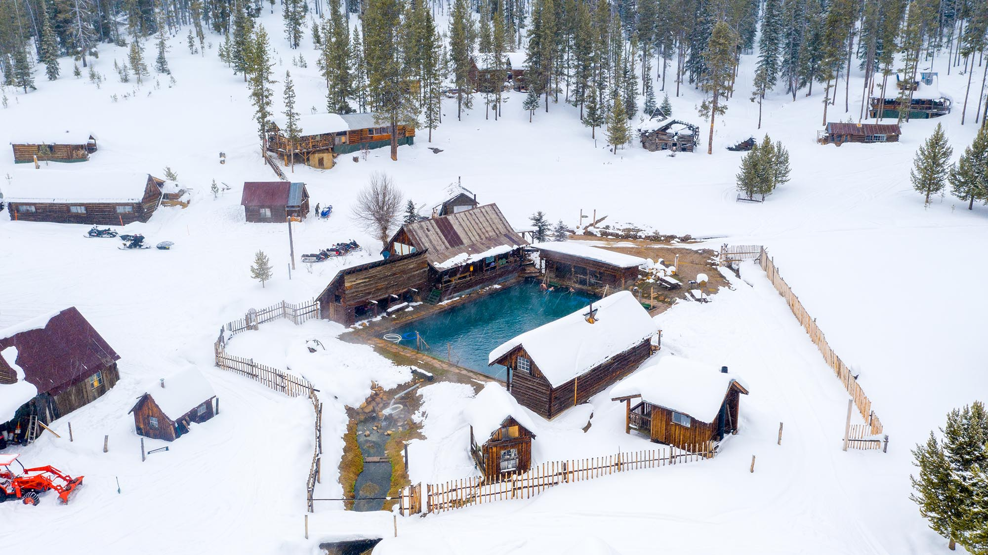 McCall, Idaho in winter.Burgdorf